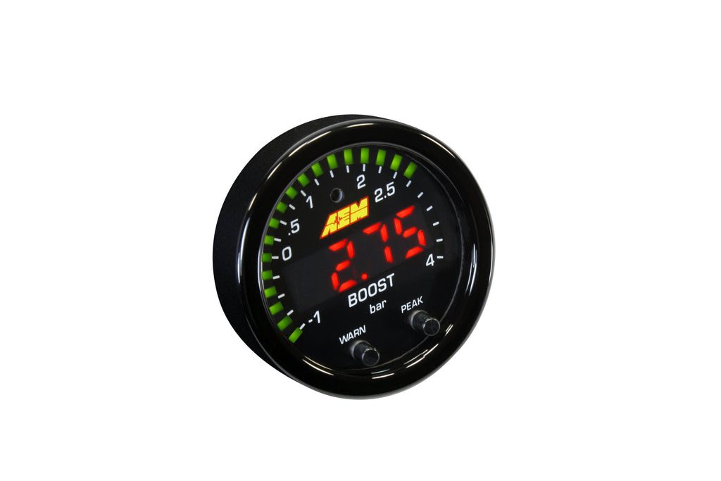 AEM - X-Series Boost Pressure Gauge Kit - 30-0308