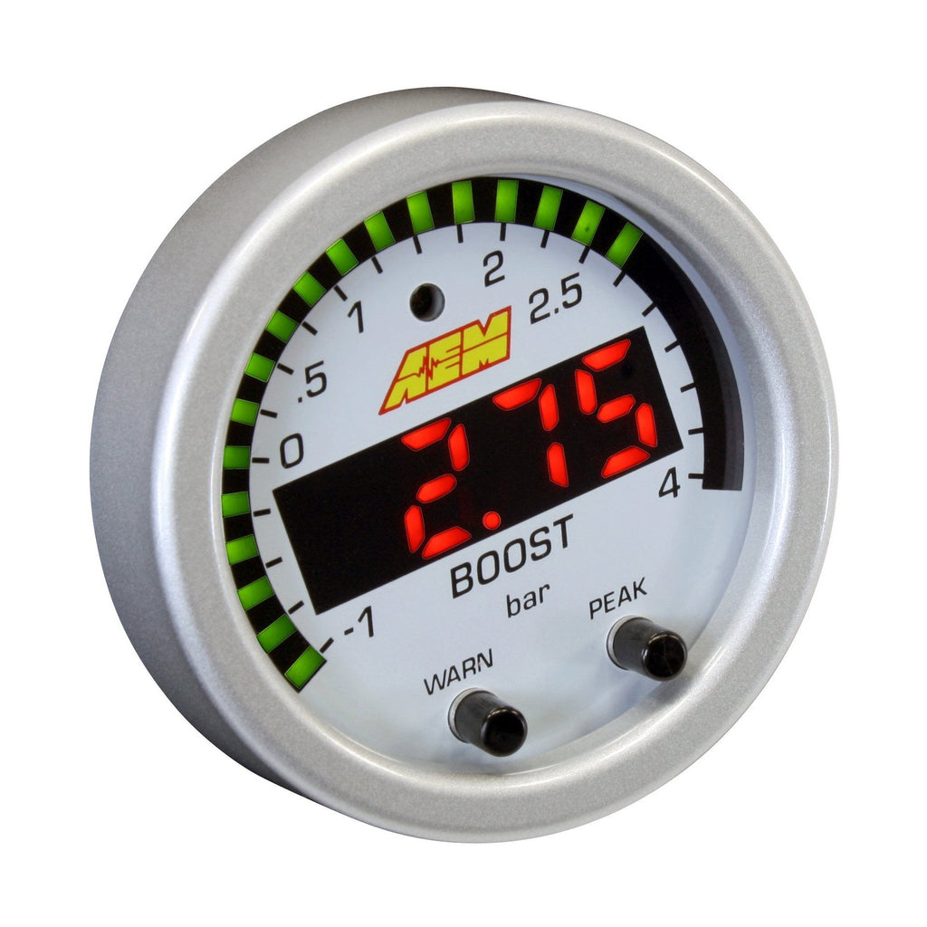 AEM - X-Series Boost Pressure Gauge Kit - 30-0308