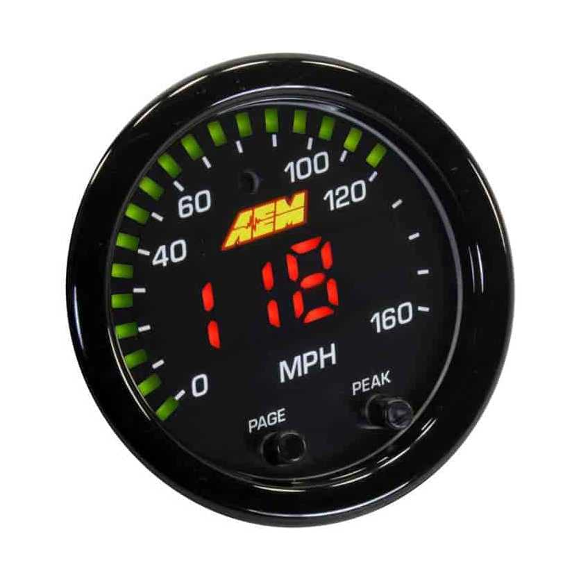 AEM - X-Series GPS Speedometer Gauge Kit - 30-0313