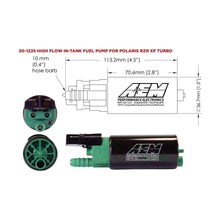 Load image into Gallery viewer, AEM - RZR E85 Hi Flow Fuel Pump - 50-1225
