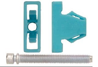 25Pcs Headlight Adj Nut & Screws - 12-28 x 1 1/2" Screw Blue Nut