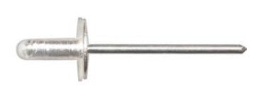 10Pcs Nylon Capped Alum Pop Rivets - 5mm Dia 3mm - 8mm G/R