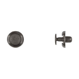 Black Nylon Fender Liner Ret 7mm Hole Size 7mm Stem Lgth