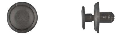 Black Nylon Splash Shield Ret 7mm Hole Size 10mm Stem Length