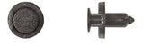 Black Nylon Radiator Retainers 8mm Hole Size 13mm Stem Length