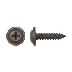 50 Pcs Black Flat Top Phil Screws - 8 x 1