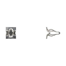 Load image into Gallery viewer, MAIN ST COLLECTIVE 10 Pcs Zinc Finish Interior Fasteners, 15/32" Width, 11/16" Height - Zinc-Coated Clips for GM Vehicles, Ideal for Interior Trim, Bezel, Scuff Plate, and Panel Fasteners