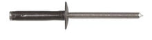 Load image into Gallery viewer, Black Alum Split Type Rivets 5/32&quot; Dia 3/64&quot;-1/4&quot; G/R