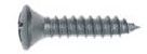 100Pcs Black Sheet Metal Screws - 8 x 3/4" # 8 Hd Phil Oval