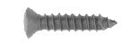 100Pcs Black Sheet Metal Screws - 8 x 1"  # 6 Hd Phil Oval