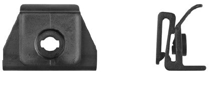 Black Nylon Front Bumper Ret 35mm Width 25mm Length