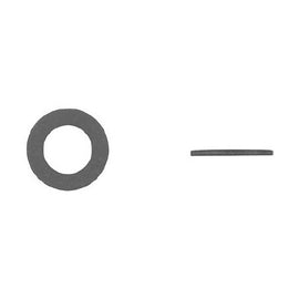 50Pcs Black Oil Drain Plug Gaskets - 14mm ID 24mm OD 2mm Thick