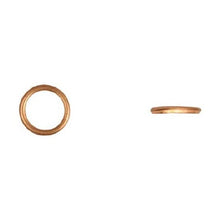Load image into Gallery viewer, 10Pcs Copper Oil Drain Plug Gaskets - 14mm ID 20mm OD 2mm Crushable
