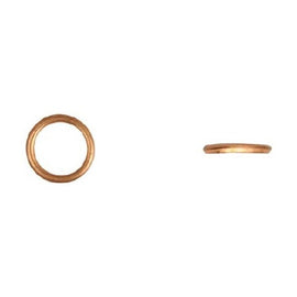 10Pcs Copper Oil Drain Plug Gaskets - 14mm ID 20mm OD 2mm Crushable