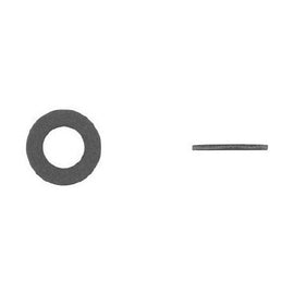 50Pcs Black Fiber Oil Drain Gaskets - 12mm ID 22mm OD 2mm Thick