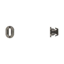 Load image into Gallery viewer, 50Pcs Black Nylon Front Fender Nuts - #6 Screw Size 8.5mm Stem Lgth