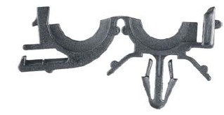 25Pcs Black Nylon Routing Clips - 11/32" ID 1/2" OD Loom
