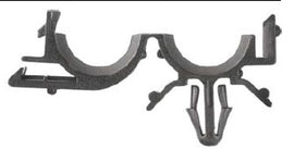 25pcs Black Nylon Routing Clips - 1/2