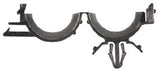 25Pcs Black Nylon Routing Clips - 3/4
