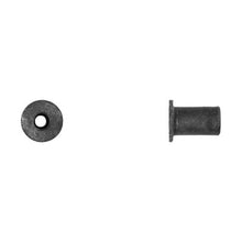 Load image into Gallery viewer, 10Pcs Black Rubber Well Nuts - 6-1.00mm Screw 12mm Hole Size