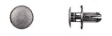 Black Nylon Fender Liner Ret 8mm Hole 14mm Stem Length