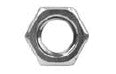 100Pcs Zinc Finished Hex Nuts - 3/8-16 (USS)
