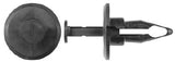 25Pcs Black Nylon Bumper Fascia Ret - 1/2