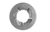 100Pcs Push On Bolt Retainers - 6 x 1.00mm Screw 17mm O.D.