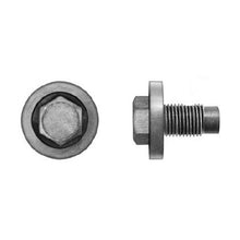 Load image into Gallery viewer, 2Pcs Oil Drain Plug W/Rubber Gasket - 1/2&quot;-20 x 13/16&quot; 5/8&quot; Hex Size