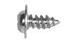 100Pcs Zinc Wheel Opening Mldg Screws - 8 x 3/8" # 6 Head Phillips
