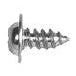 Load image into Gallery viewer, MAIN ST COLLECTIVE 100Pcs Zinc Wheel Opening Moulding Screws 8 x 3/8" Phillips Oval Washer Head 3/8" OD Bright Finish Automotive Body Panel Fasteners Set Compatible with Ford #381671-S