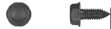 50 Pcs Black Finish Hex Hd Body Bolts - 5/16-18 x 13/16" 21/32" O.D.