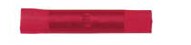 50Pcs Red Nylon Seamless Butt Conn - 22-18 Gauge Wire Range