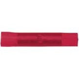 Load image into Gallery viewer, 50Pcs Red Nylon Seamless Butt Conn - 22-18 Gauge Wire Range