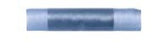 50Pcs Blue Nylon Seamless Butt Conn - 16-14 Gauge Wire Range