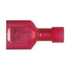50Pcs Red Nylon 22-18 WireTerminal - 1/4