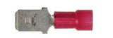 25Pcs Red Nylon 22-18 WireTerminal - 1/4