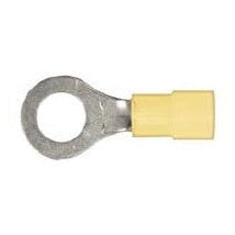 25Pcs Yellow Nylon 12-10 Terminal - 5/16