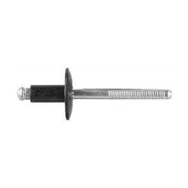 25Pcs Black Bumper Assembly Rivet - 1/4