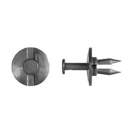 25Pcs Black Nylon Fascia Retainers - 1/2