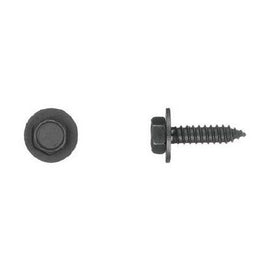 Black Hex Hd Sheet Metal Screw 6.3-1.81 x 25mm 17mm Washer