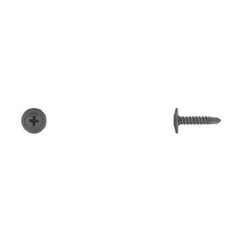 Black Phil Oval Tek Screws 8 x 1/2