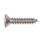 100Pcs Chrome Sheet Metal Screws - 8 x 1 1/4