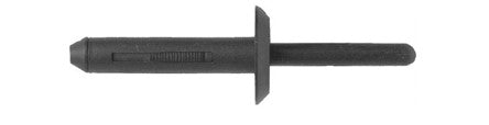 Black Nylon Blind Rivets 1/4" Diameter G/R 5/16-15/32"