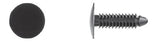 Black Nylon Shield Retainers 1/4