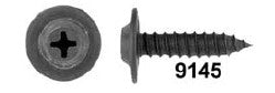 Black Flat Top Phil Screws 10 x 3/4" 1/2" O.D. Washer