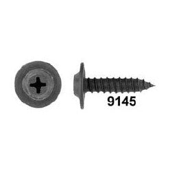 Black Flat Top Phil Screws 10 x 3/4