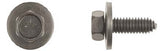 25 Pcs Black Hex Head Body Bolts - 5/16-18 x 1