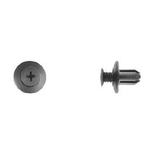 Load image into Gallery viewer, Black Nylon Phillips Screw Ret 8mm Hole Size 12mm Stem Length