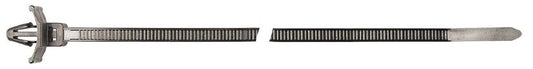 25Pcs Black Nylon Cable Ties - 8" OA Length 1 3/4" Bundle Dia